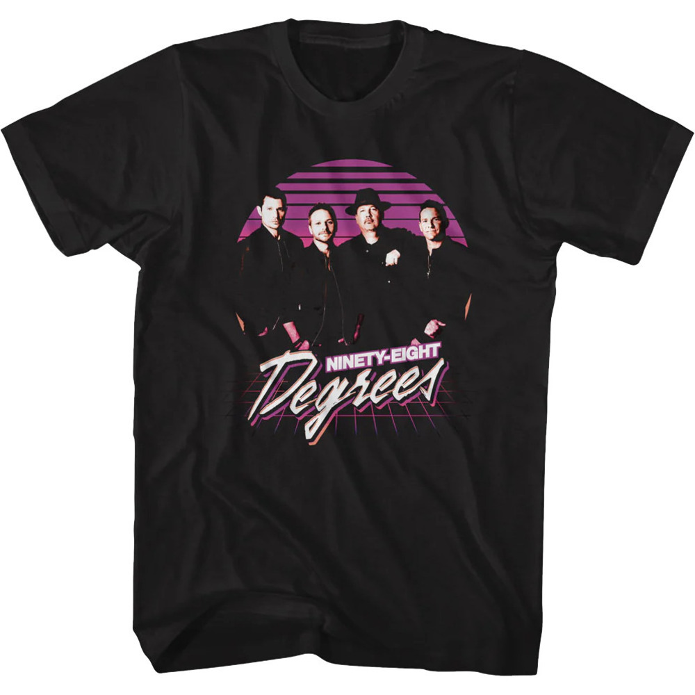 Retro Group Shot 98 Degrees Tshirt - Picture 1 of 4